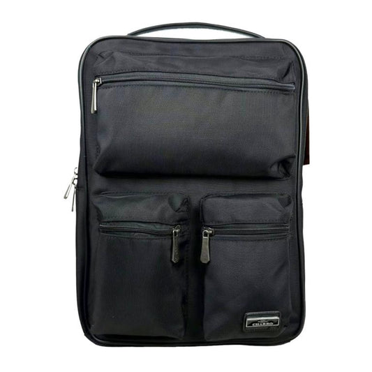 Mochila de nailon de caballero con marca Charro