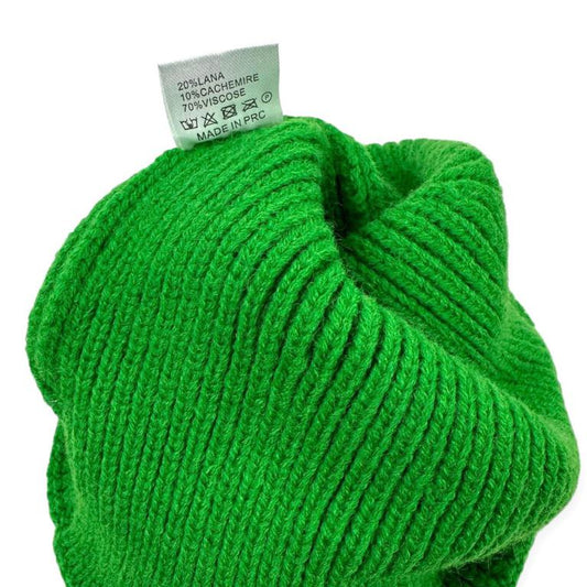 Gorro de lana y cachemire con 2 pompom,regalo