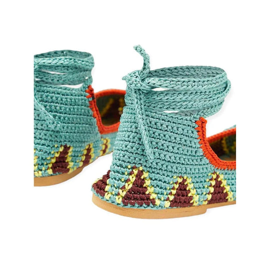 Bailarinas Artesanales De Crochet Para Mujer