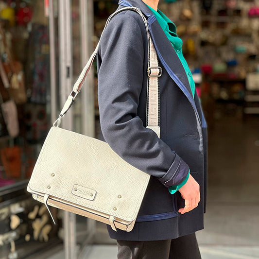 Bolso Bandolera Casual con Solapa Magnética para Mujer