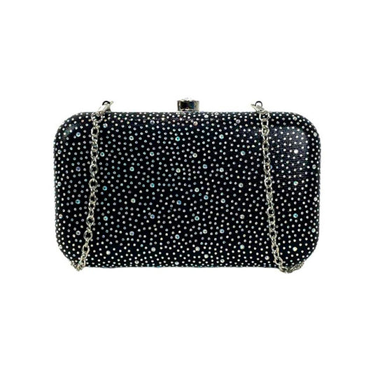 Bolso Clutch Fiesta con Brillantes Incrustados