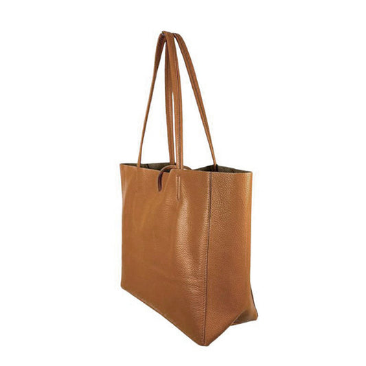 Bolso Shopper de Piel Grande para Mujer