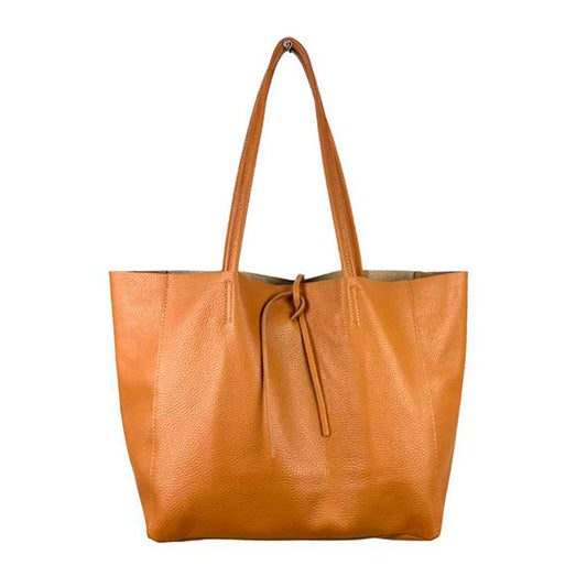 Bolso Shopper de Piel Grande para Mujer