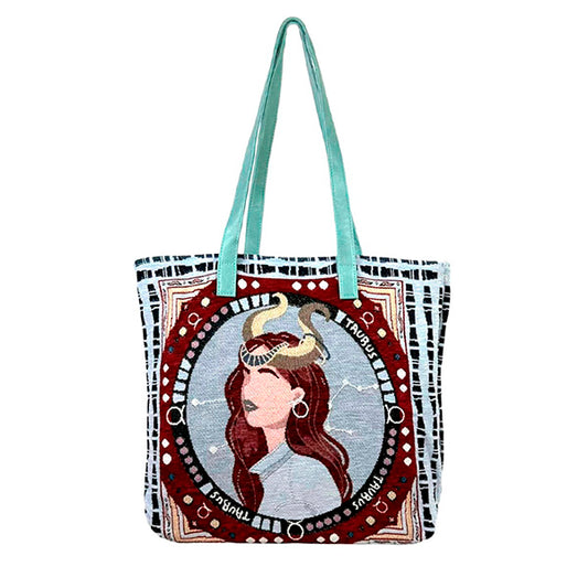 Bolso Tote Sweet Candy con Estampado de Horóscopo