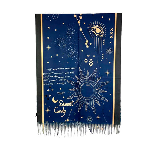 Bufanda Sweet Candy Diseño Constelaciones