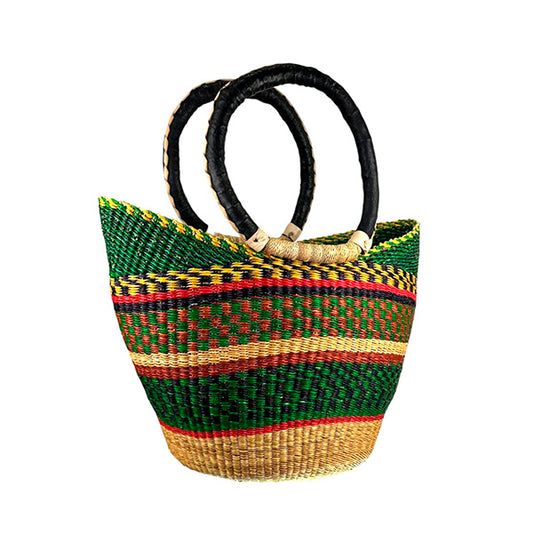 Capazo Artesanal Africano Grande Moldeable