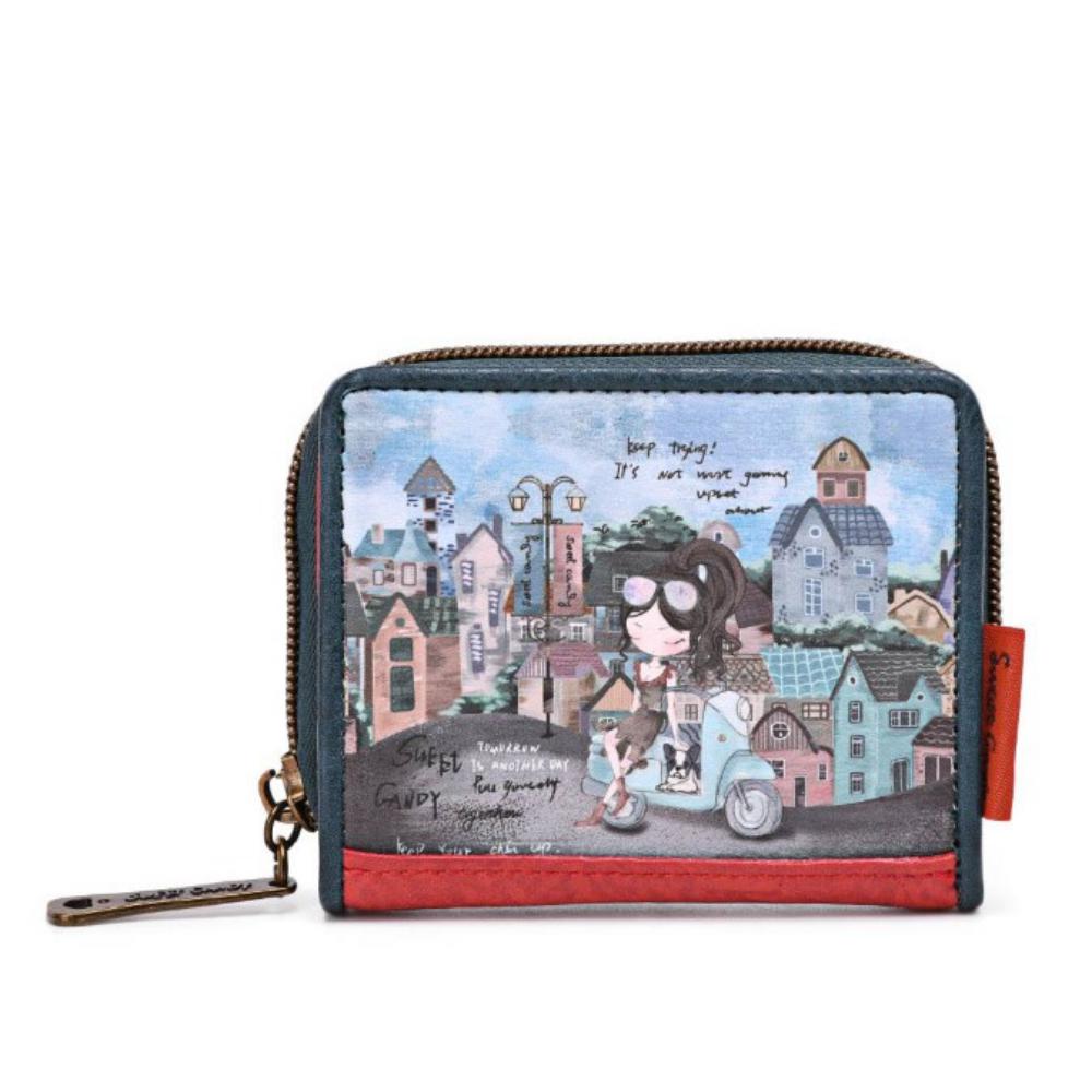 Bolsa Sintética de Cuerdas con Diseño de Muñeca Sweet Candy para