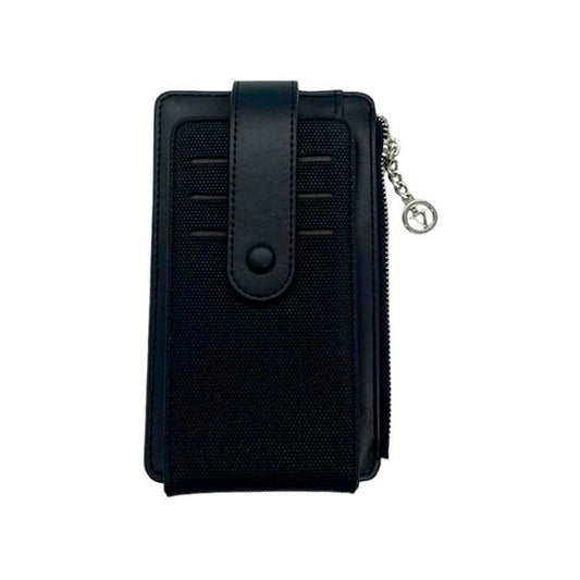 Tarjetero Grande con Monedero para Mujer