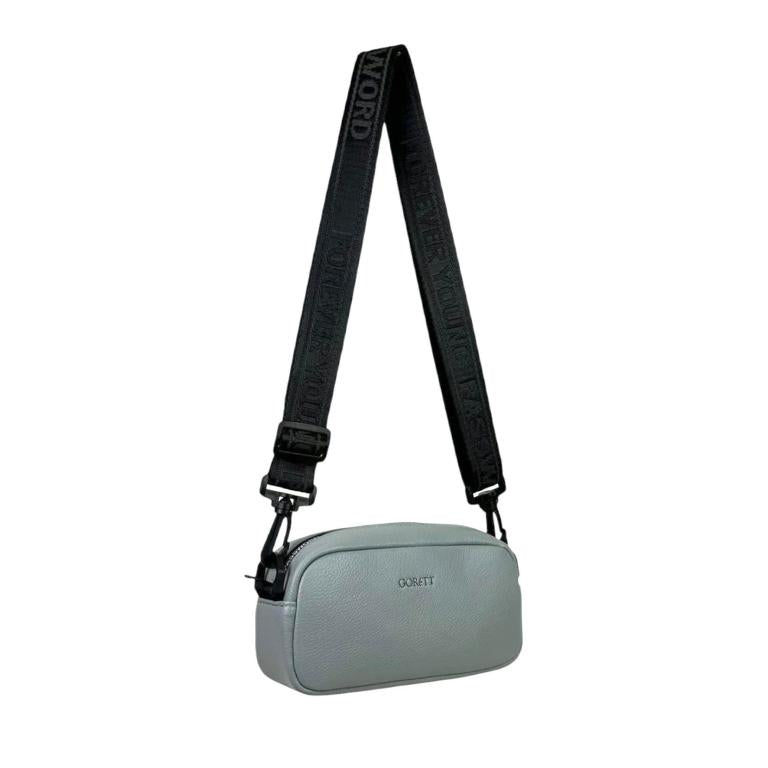 MIniBolso Bandolera Sintético compacto con cremallera antisalpicadura