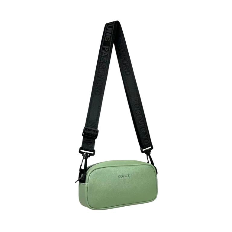 MIniBolso Bandolera Sintético compacto con cremallera antisalpicadura