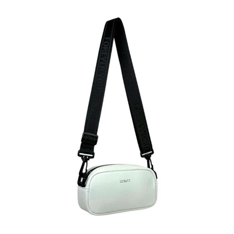 MIniBolso Bandolera Sintético compacto con cremallera antisalpicadura