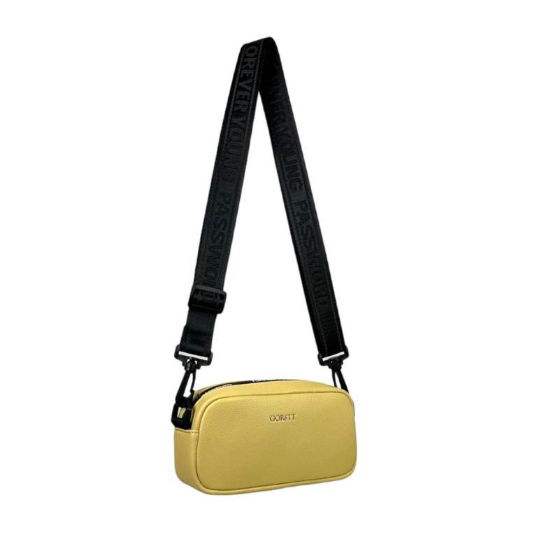 MIniBolso Bandolera Sintético compacto con cremallera antisalpicadura