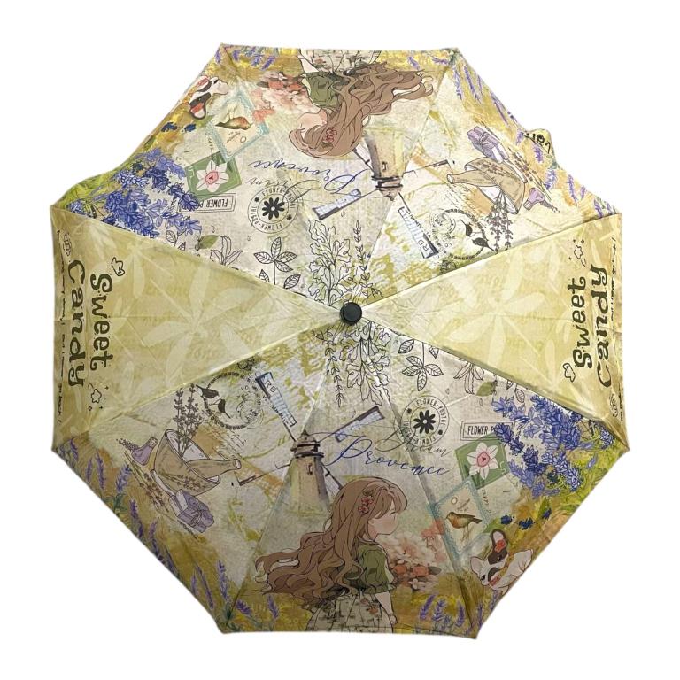 Paragua Sweet candy con funda y caja de regalo