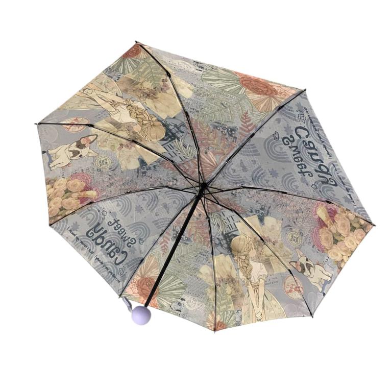 Paragua Sweet candy con funda y caja de regalo