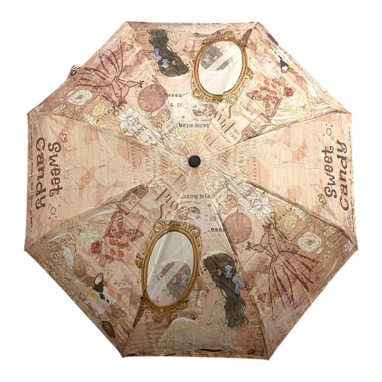 Paragua Sweet candy con funda y caja de regalo