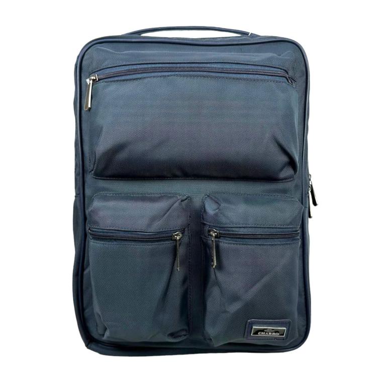 Mochila de nailon de caballero con marca Charro