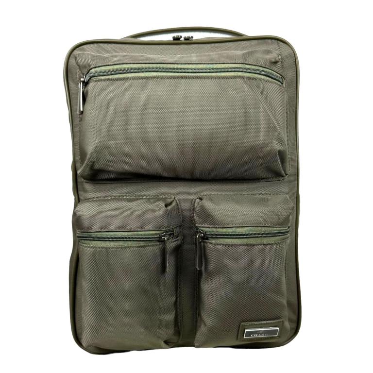 Mochila de nailon de caballero con marca Charro