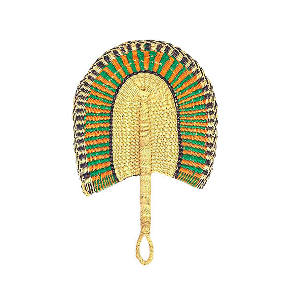 Abanico Paipay Artesanal Africano