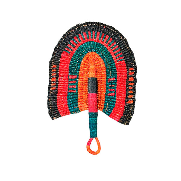 Abanico Paipay Artesanal Africano