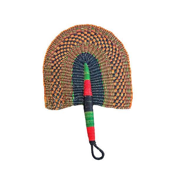 Abanico Paipay Artesanal Africano