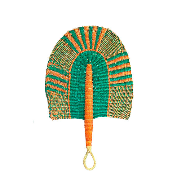 Abanico Paipay Artesanal Africano