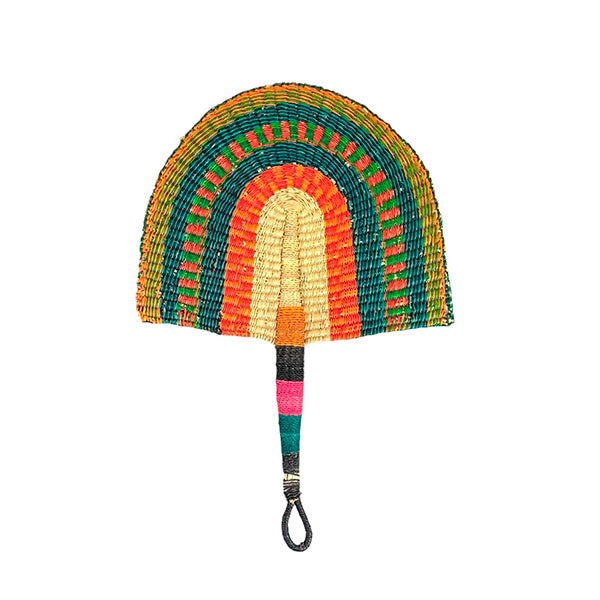 Abanico Paipay Artesanal Africano