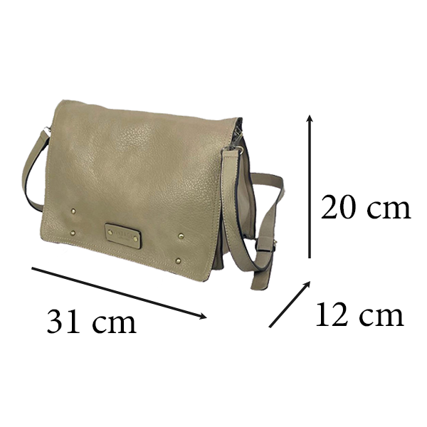 Bolso Bandolera Casual con Solapa Magnética para Mujer