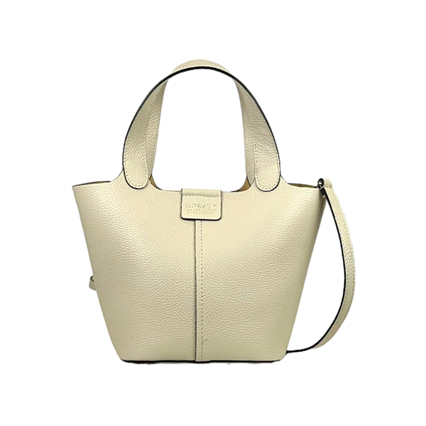 Bolso Bucket de Piel Elegante con Bolso Interior para Mujer