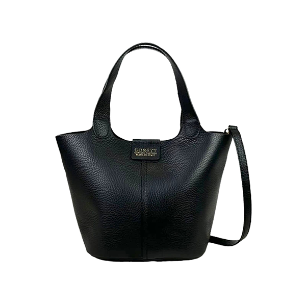 Bolso Bucket de Piel Elegante con Bolso Interior para Mujer
