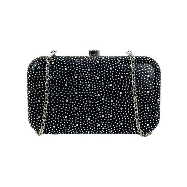 Bolso Clutch Fiesta con Brillantes Incrustados