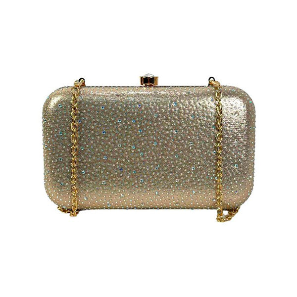 Bolso Clutch Fiesta con Brillantes Incrustados
