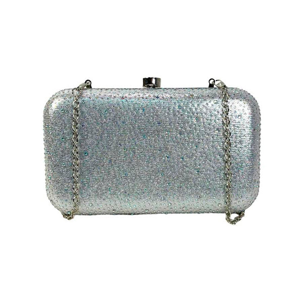 Bolso Clutch Fiesta con Brillantes Incrustados