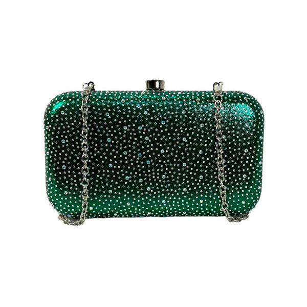 Bolso Clutch Fiesta con Brillantes Incrustados