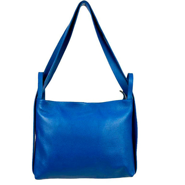 Bolso Convertible en Mochila Piel Italiana para Mujer