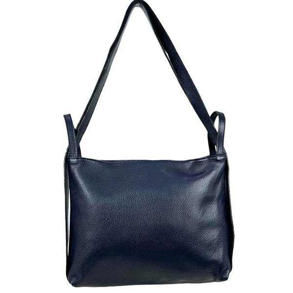 Bolso Convertible en Mochila Piel Italiana para Mujer