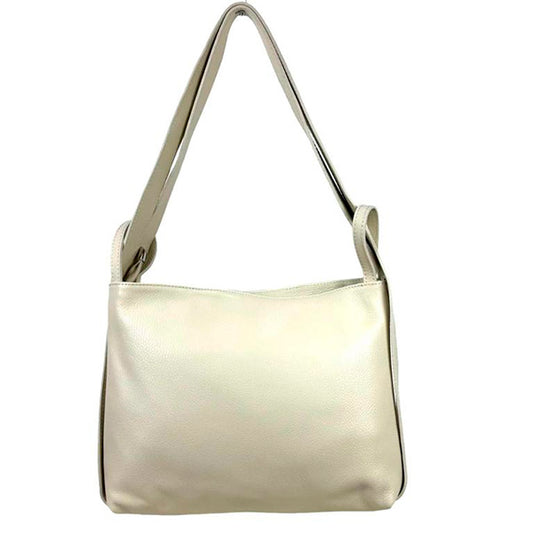 Bolso Convertible en Mochila Piel Italiana para Mujer