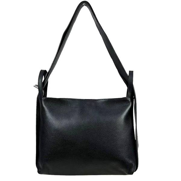 Bolso Convertible en Mochila Piel Italiana para Mujer