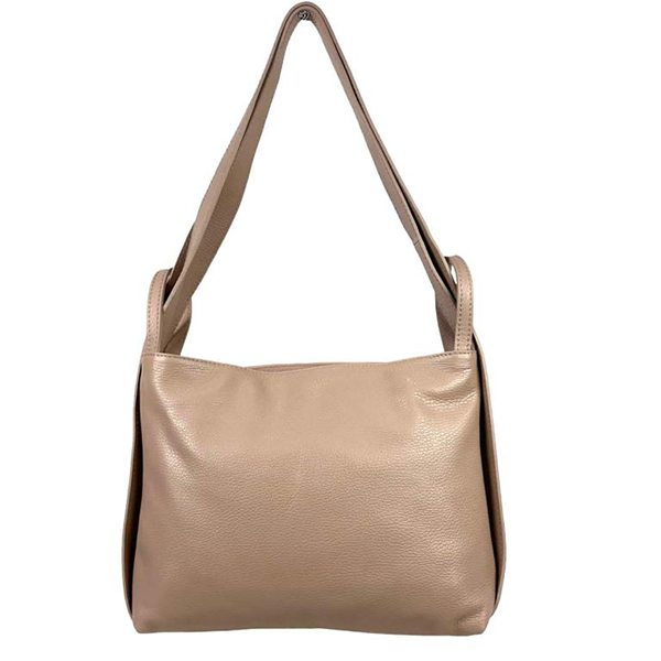 Bolso Convertible en Mochila Piel Italiana para Mujer