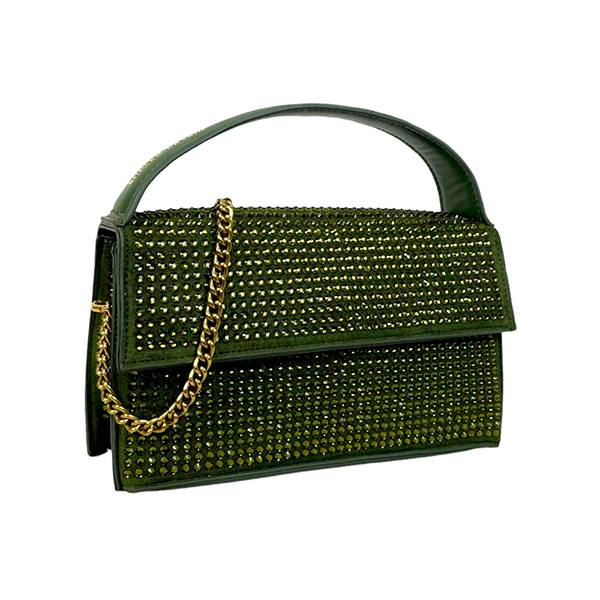 Bolso de Fiesta Elegante con Asa de Mano y Cadena