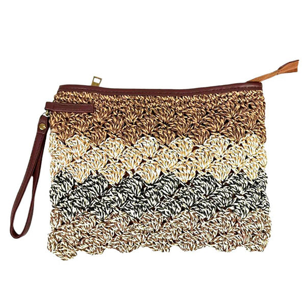 Bolso de Mano Clutch de Papel para la Playa