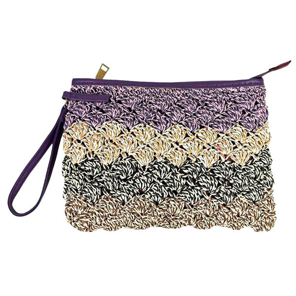 Bolso de Mano Clutch de Papel para la Playa