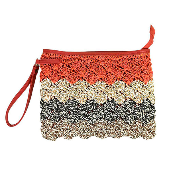 Bolso de Mano Clutch de Papel para la Playa