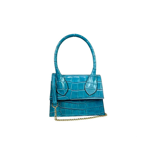 Bolso de Mano de Piel Pequeño Elegante