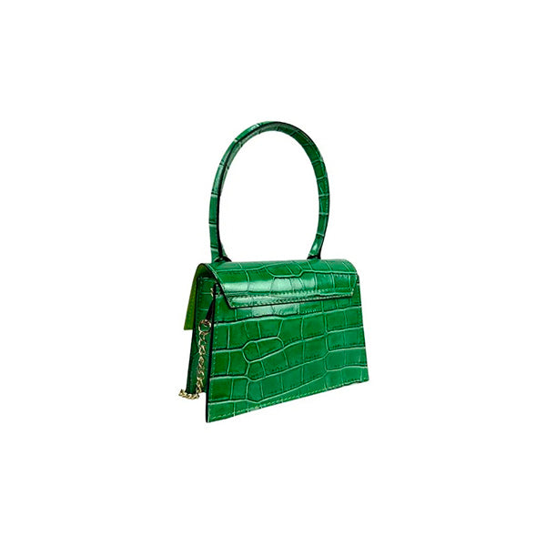 Bolso de Mano de Piel Pequeño Elegante
