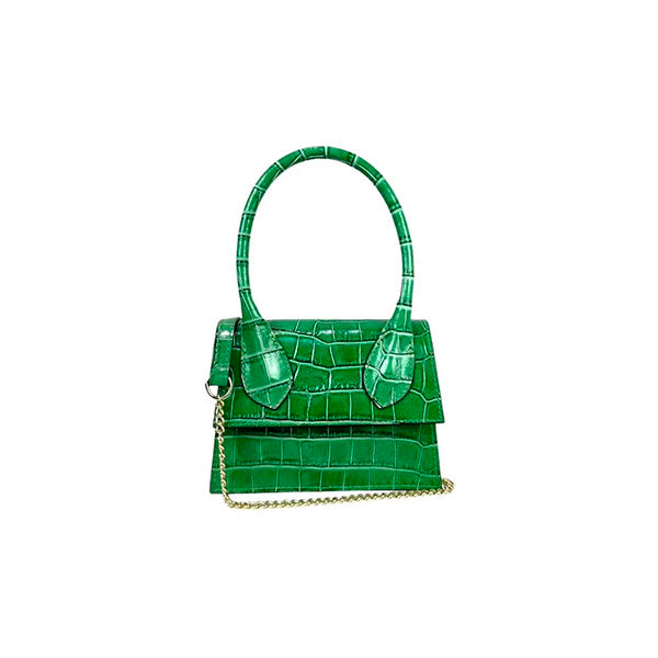 Bolso de Mano de Piel Pequeño Elegante