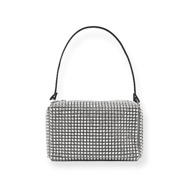 Bolso de Mano para Fiesta Pequeño con Piedras Brillantes