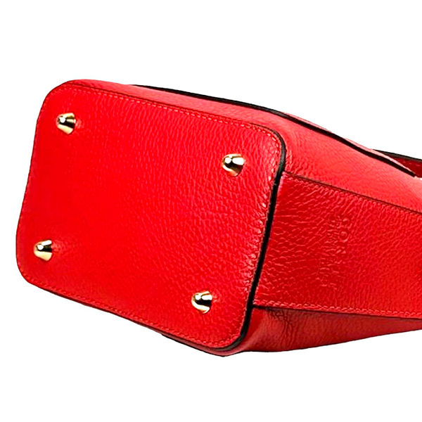 Bolso de Mano Piel con Bolsillo Delantero