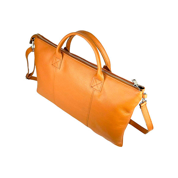 Bolso de Mano Piel Italiana Elegante para Mujer