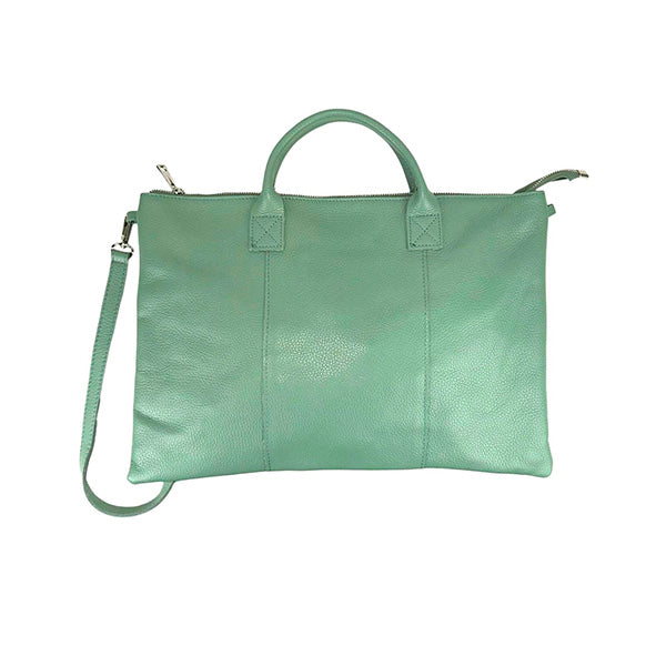 Bolso de Mano Piel Italiana Elegante para Mujer