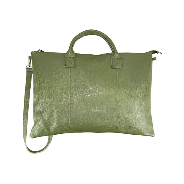 Bolso de Mano Piel Italiana Elegante para Mujer